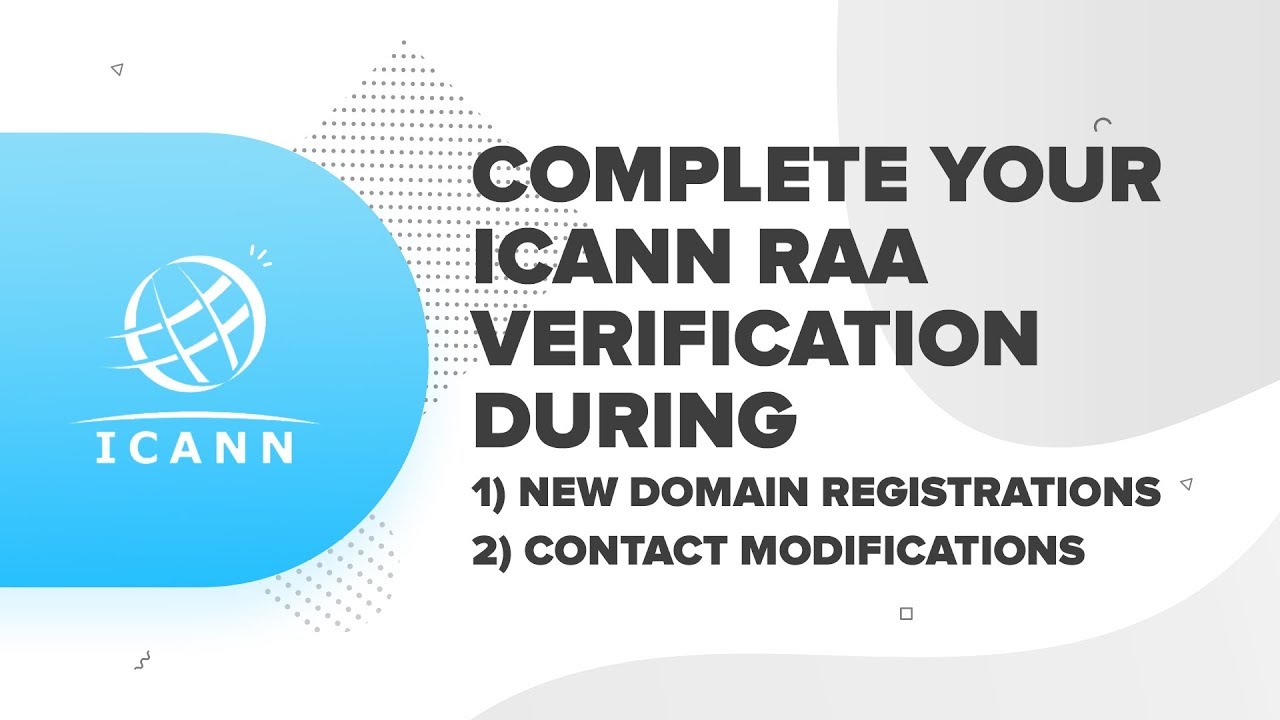 RAA Verification process